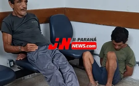 Homem tenta atacar sargento com enxada durante abordagem e é preso