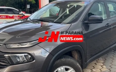 PTRAN recupera caminhonete furtada ao lado da Rodoviária de Ji-Paraná