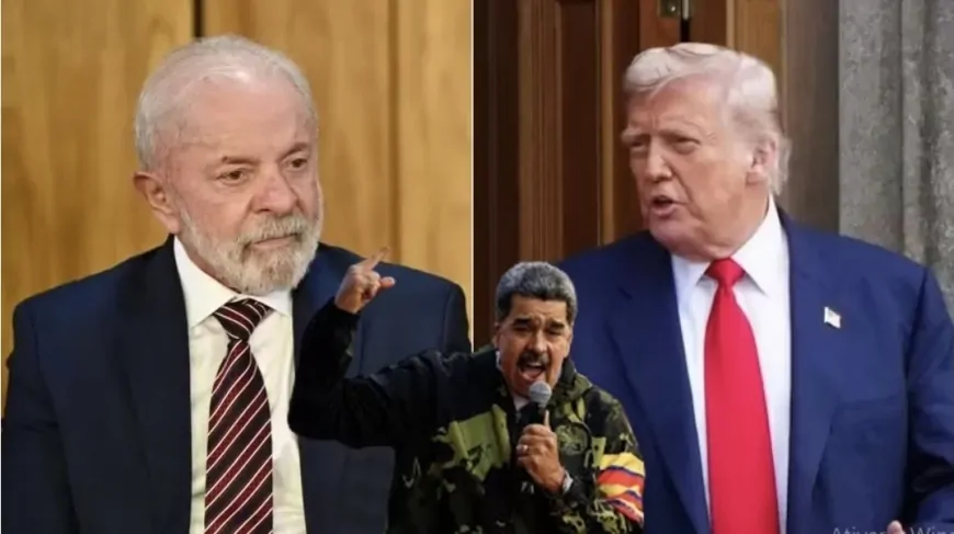 Lula telefona para Trump na tentativa de poupar o ditador Nicolás Maduro