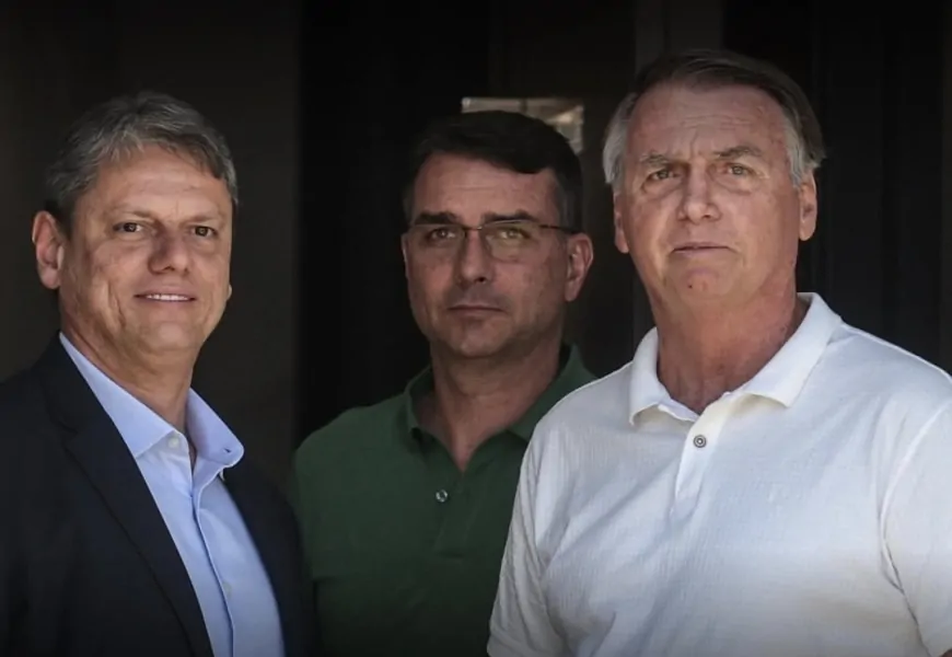 Tarcísio declara apoio total à Flávio Bolsonaro e sela unidade da Direita para 2026