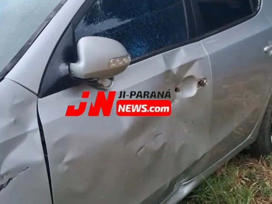 Motociclista é atendido pelo SAMU após acidente em cruzamento movimentado