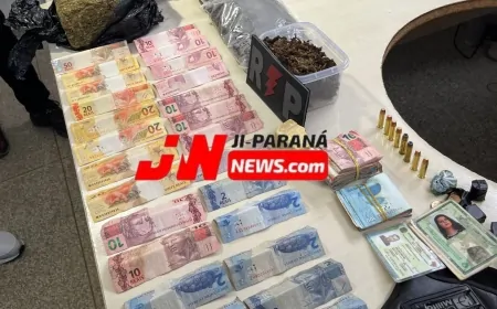 Polícia Militar apreende adolescente e retira grande quantidade de drogas de circulação em Ji-Paraná
