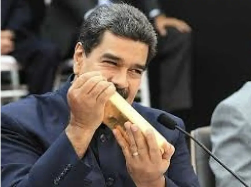 Maduro roubou US$ 5 bilhões em ouro da Venezuela e escondeu na Suíça
