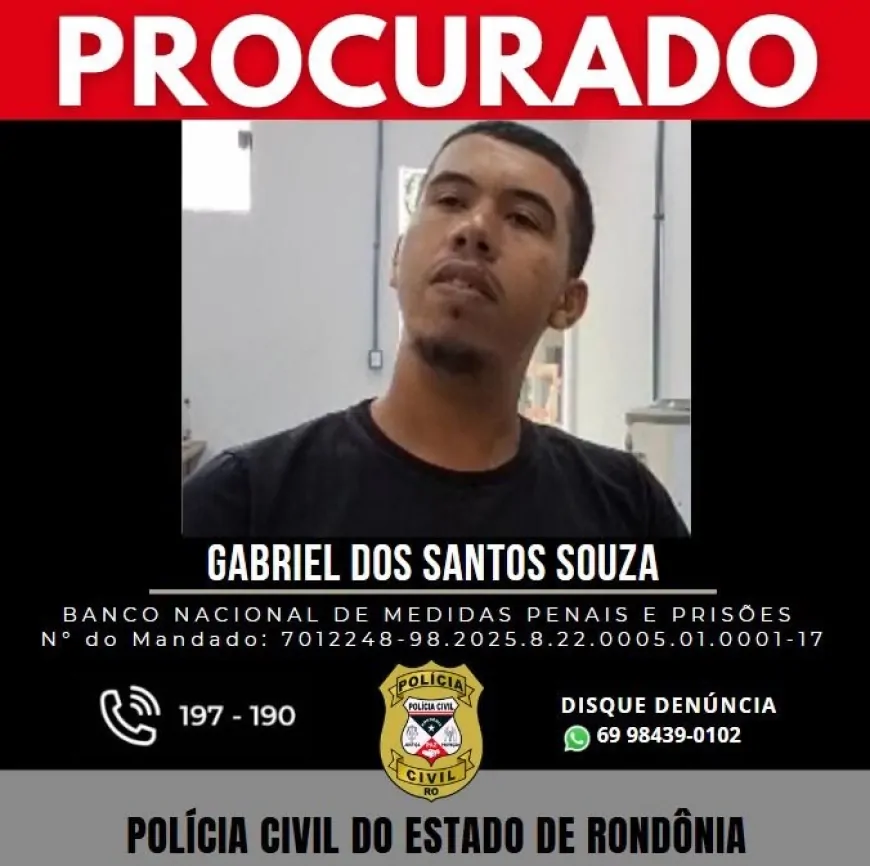 Delegacia de Homicídios intensifica buscas por suspeito de homicídio