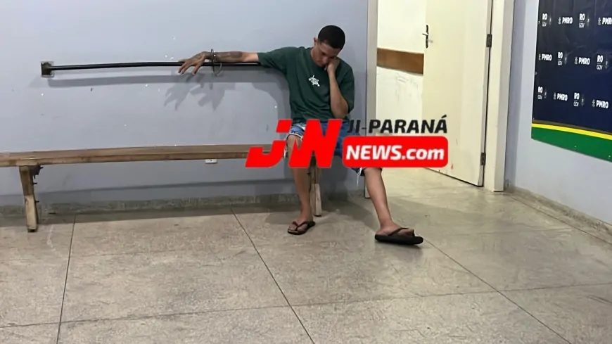 Ação da PATAMO desarticula ponto de tráfico e apreende arma em Ji-Paraná