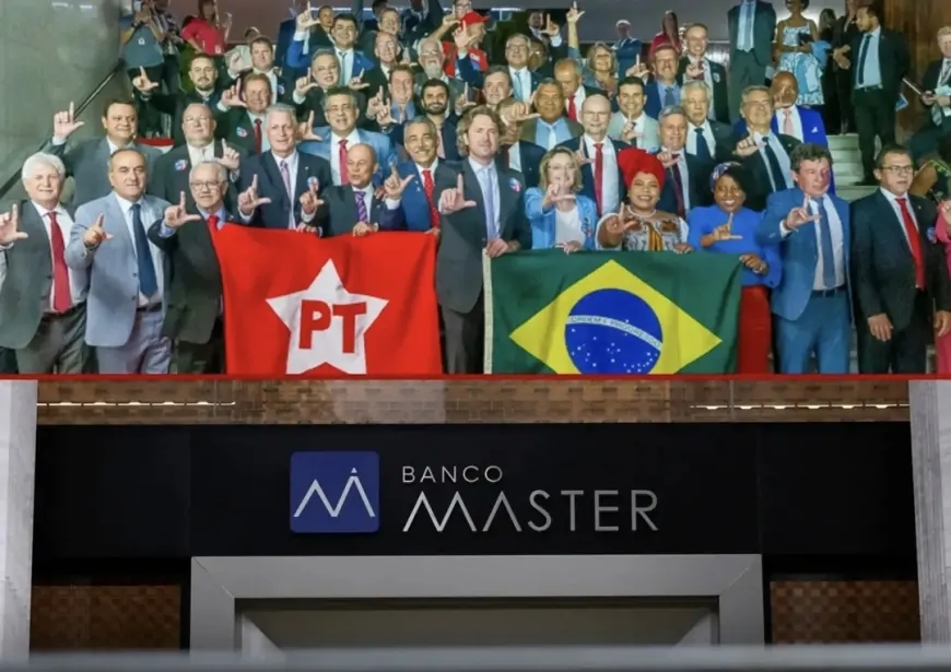 Mesmo tentando culpar a Direita, nenhum parlamentar do PT assinou a CPMI do Banco Master