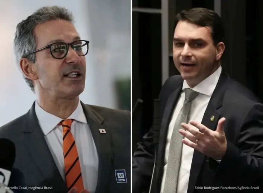 PL articula Zema como vice de Flávio Bolsonaro em 2026
