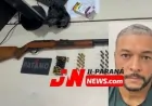 Durante a noite desta segunda-feira, PATAMO prende homem com mandado em aberto e apreende arma