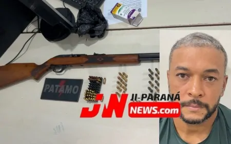 Durante a noite desta segunda-feira, PATAMO prende homem com mandado em aberto e apreende arma