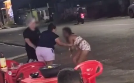 Mulher é conduzida à UNISP após tumulto e ofensas raciais em estabelecimento comercial