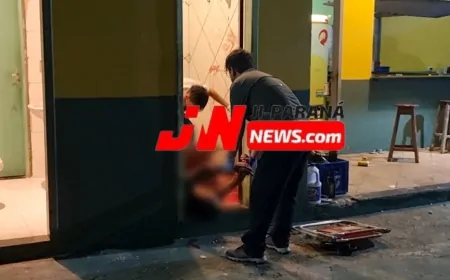 Homem é morto a facadas dentro de banheiro de bar durante confusão em Ji-Paraná