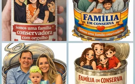 Trend de famílias conservadoras explode nas redes após desfile pró-Lula na Sapucaí