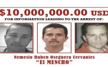 México confirma a morte do narcotraficante El Mencho em uma operação com assistência dos Estados Unidos