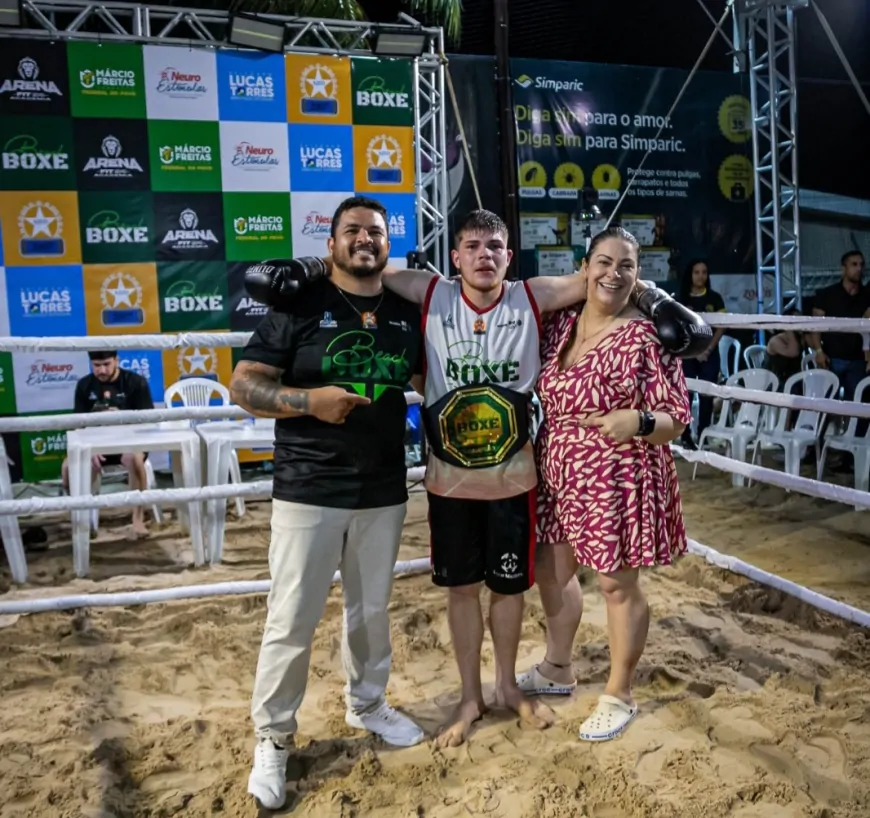 Beach Boxing Fight consolida Ji-Paraná como polo dos esportes de combate na região Norte