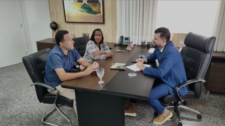 Deputado Nim Barroso recebe vereadores de Governador Jorge Teixeira e reforça parceria com o município
