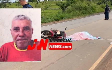 Colisão com animal silvestre termina em tragédia na RO-135