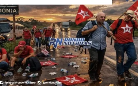 Confúcio e Acir encerram "Caminhada da Esperança" após esvaziamento em RO