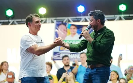 Marcos Rogério lança pré-candidatura ao governo de Rondônia em evento com Flávio Bolsonaro