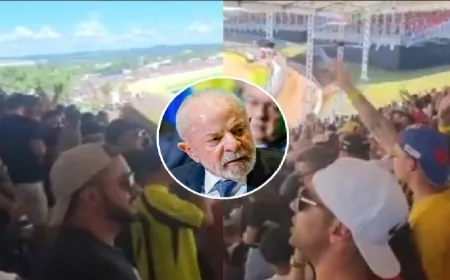 Público chama Lula de “ladrão” em corrida da MotoGP em Goiás