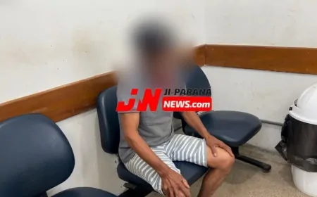 Polícia apreende arma e prende suspeito de abuso de menor