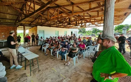Deputado Nim Barroso visita Associação União da Vitória e ouve produtores rurais em Vilhena