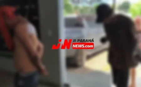 Suspeitos de furto são presos após identificação por câmeras em Ji-Paraná