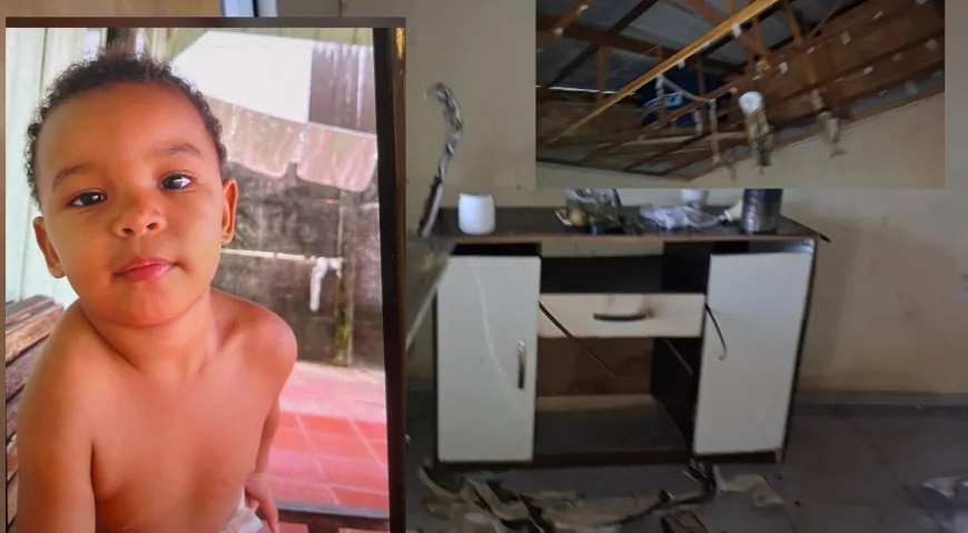 Explosão doméstica deixa criança morta e pais feridos em Ji-Paraná