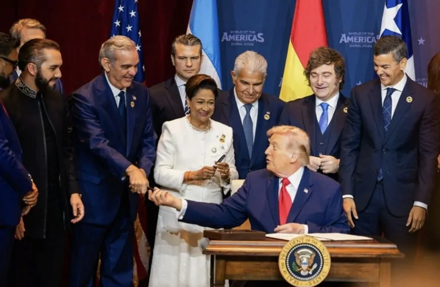 Sem Lula, Trump faz coalizão entre países contra o narcotráfico