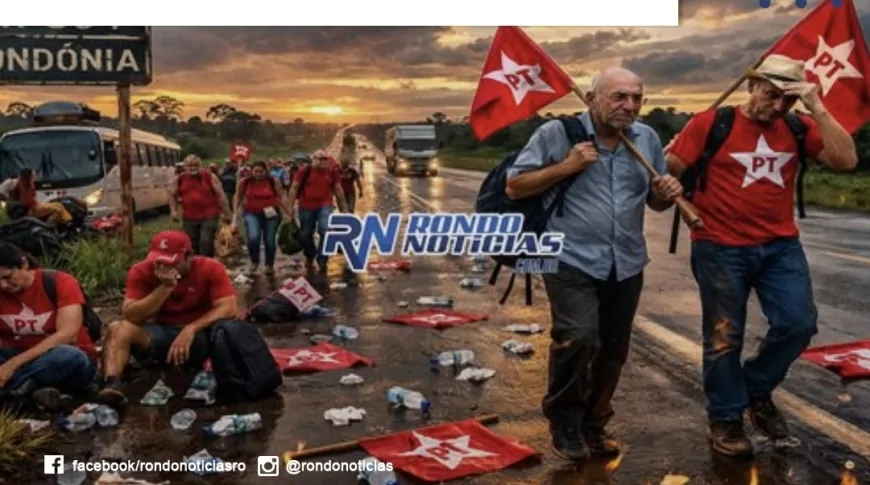 Confúcio e Acir encerram "Caminhada da Esperança" após esvaziamento em RO