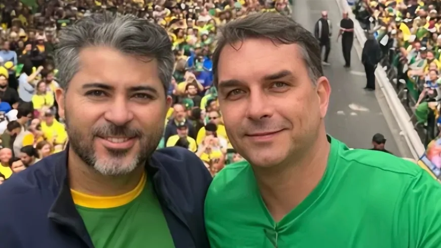 Flávio Bolsonaro participa de encontro do PL em Rondônia para lançamento da pré-candidatura de Marcos Rogério ao Governo