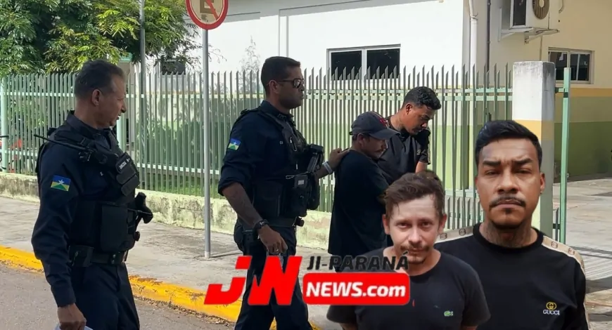 Dupla suspeita de homicídio em Mato Grosso é presa no Primeiro Distrito de Ji-Paraná