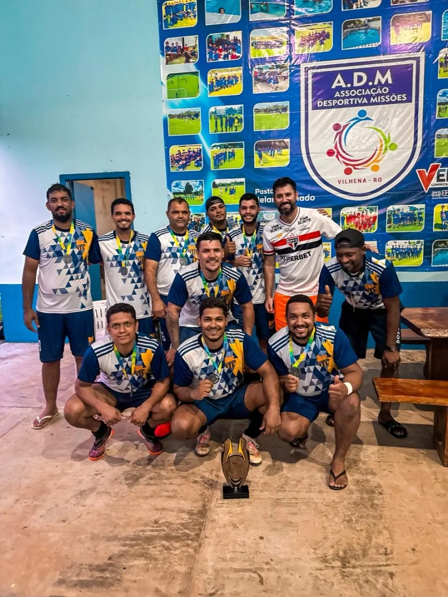 Deputado Nim Barroso participa de torneio em Vilhena e reforça apoio a projeto social da Associação Desportiva Missões