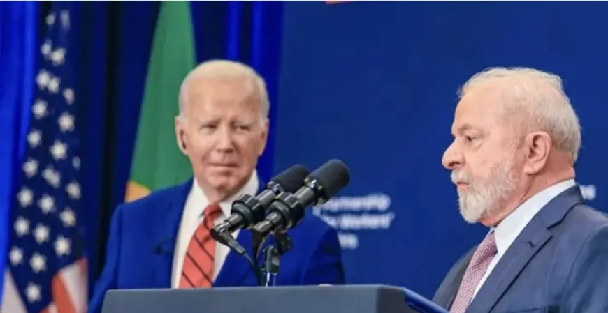 Agência internacional compara Lula a Biden