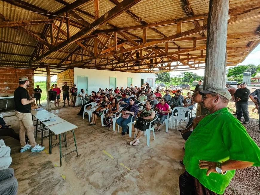 Deputado Nim Barroso visita Associação União da Vitória e ouve produtores rurais em Vilhena