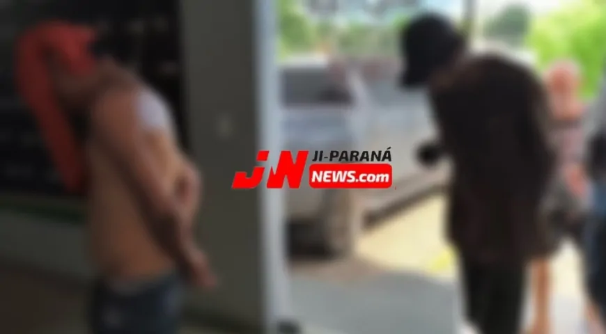 Suspeitos de furto são presos após identificação por câmeras em Ji-Paraná