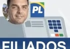 PL ganha 44 mil filiados após pré-candidatura de Flávio ao Planalto