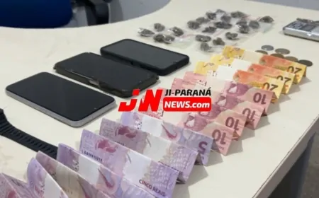 Polícia Militar prende suspeito de tráfico após monitoramento em Ji-Paraná
