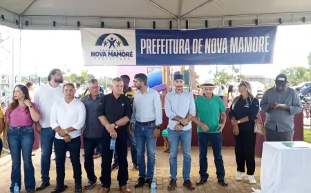 Inaugurada em Nova Dimensão a Pista de Caminhada Ronildo Martins de Paula e o Ponto de Táxi e Mototáxi Maria do Anjos Lisboa Brito
