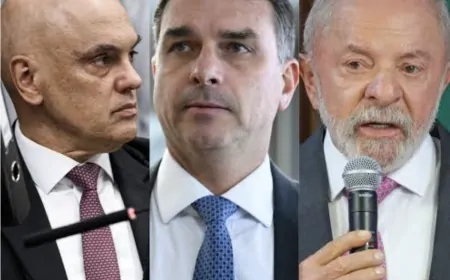 Após crescimento de rejeição a Lula, Moraes manda PF abrir inquérito contra Flávio Bolsonaro