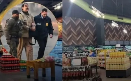 Três meses após prisão de Maduro, supermercado na Venezuela aparece com prateleiras cheias em vídeos na web