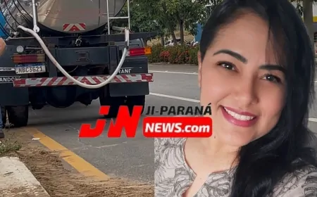 Mulher morre após ser arrastada por caminhão em grave acidente na BR-364