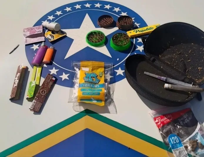 PM atende duas ocorrências de porte de entorpecentes na mesma noite