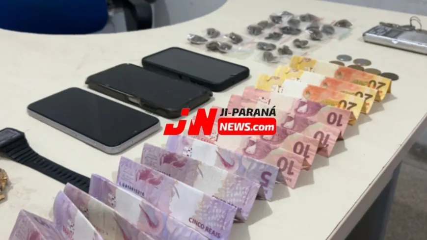 Polícia Militar prende suspeito de tráfico após monitoramento em Ji-Paraná