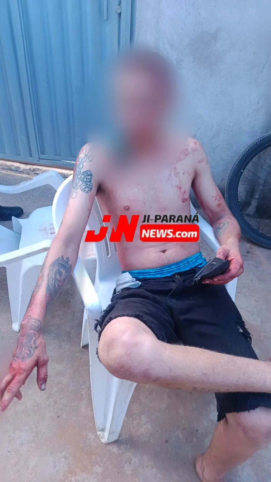 Ataque a facadas em bar mobiliza socorro e será investigado em Ji-Paraná