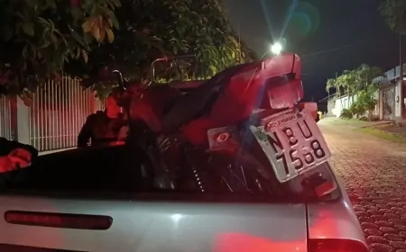 Motocicleta furtada no estacionamento do Hospital Municipal é recuperada pela PM