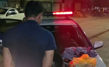Suspeito de furto é preso pela Polícia Militar com joias, celulares e dinheiro em Ji-Paraná