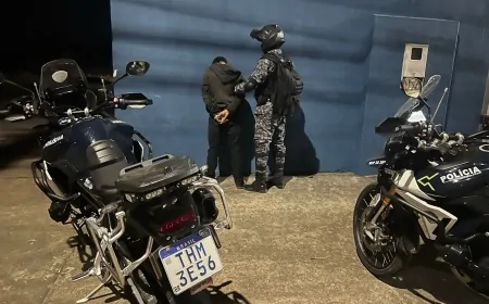 Policia Militar prende dois foragidos da justiça em Ji-Parana