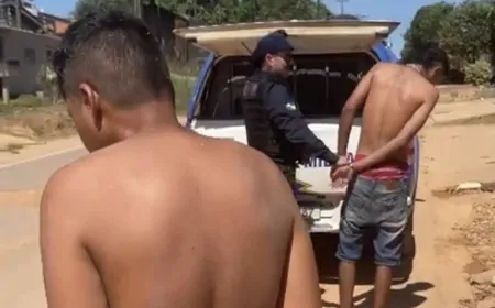 Suspeitos de roubo são reconhecidos por vítima e acabam presos pela PM em Ji-Paraná