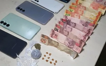 Polícia Militar fecha suposto ponto de tráfico às margens do rio Urupá e prende três suspeitos