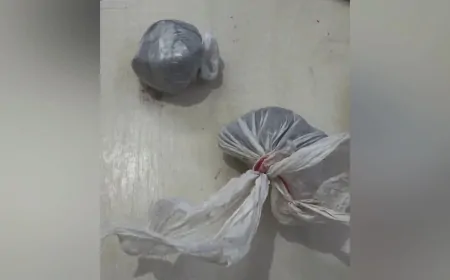 PM descobre droga escondida em banco de bicicleta e prende suspeito 